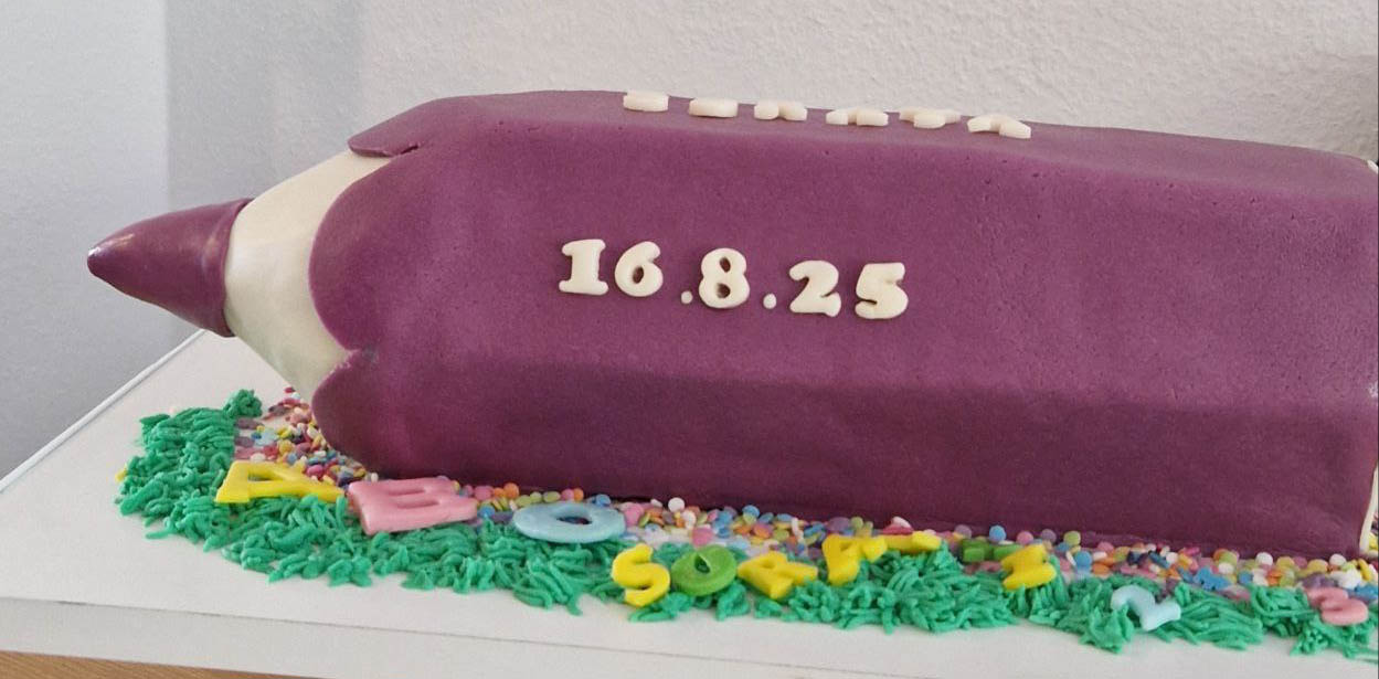Buntstift-Torte